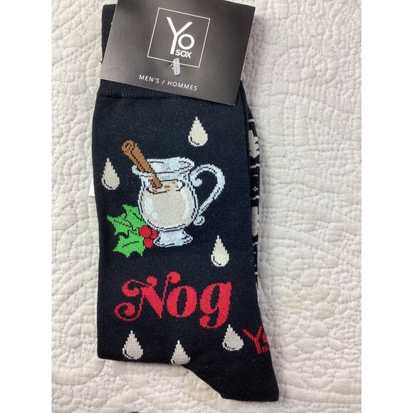 Lot of 7 Pairs Yo Sox Mens Christmas Socks Size 7-12 Cotton Blend Gift Set*New - Picture 6 of 9